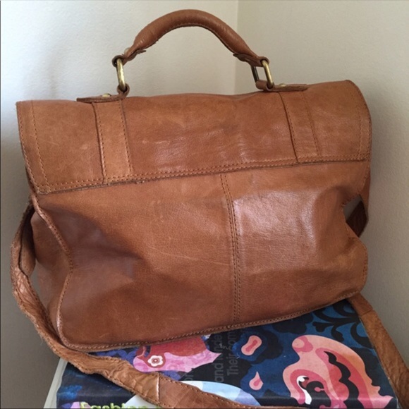 ASOS leather messenger bag - Picture 3 of 4